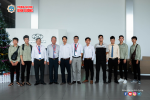 Sinh viên Khoa Công nghệ kỹ thuật Ô tô tham quan, kiến tập tại Công ty Huyndai Miền Nam