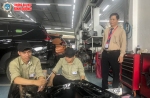 Sinh viên Khoa CNKT ô tô thực tập tại doanh nghiệp